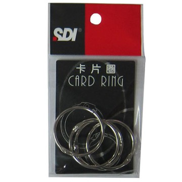本月熱銷推薦 滿額再折【史代新文具】手牌SDI 0753D(5卡片圈/卡片環( 1 1/2"×4入)