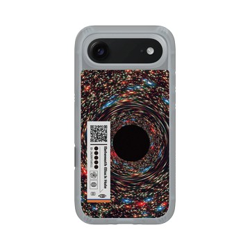 iPhone Air AirX 流變灰 - NASA - Behemoth Black Hole Found In An Unlikely Place - QR Code Edition