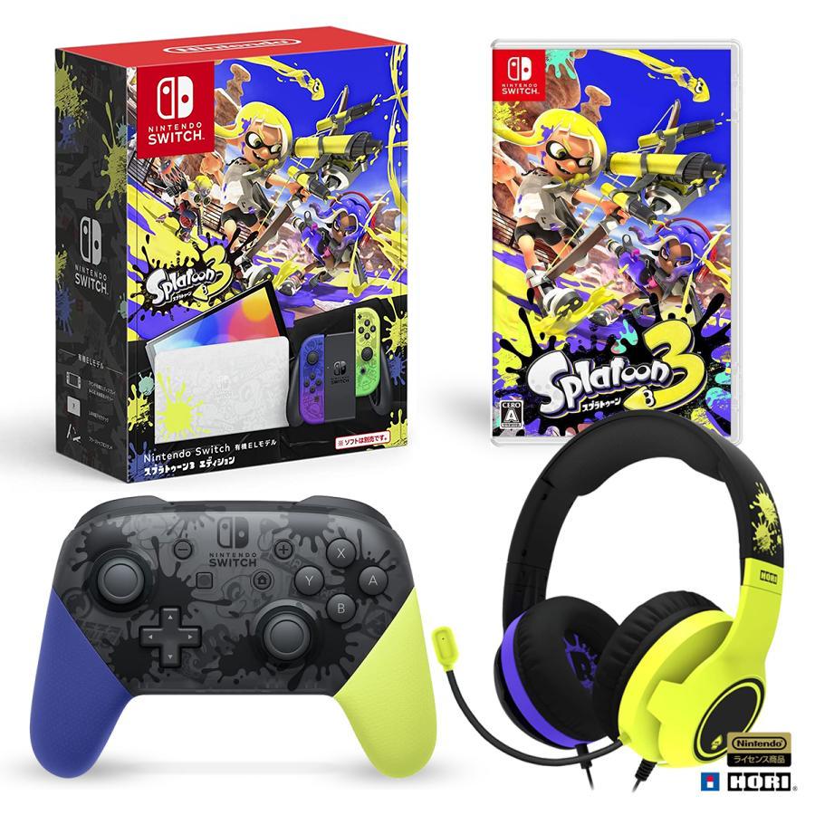 [セット]Nintendo Switch 有機ELモデル スプラトゥーン3 