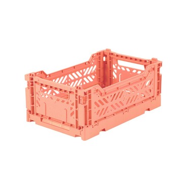 土耳其Aykasa折疊收納籃(S)-鮭魚粉