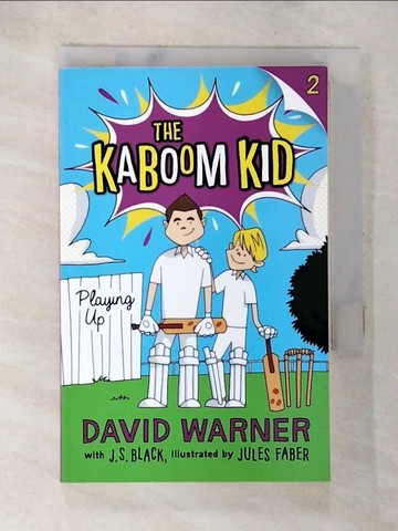 【書寶二手書T6／原文小說_AWF】Playing Up Kaboom Kid #2_Warner, David