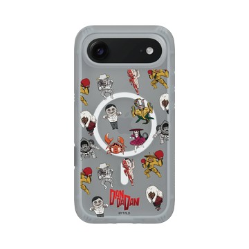 iPhone Air AirX 流變灰 - DanDaDan 膽大黨 - Q版系列-鬼怪&外星人貼紙款