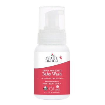 Earth Mama Simply Non-Scents Baby Wash Unscented 5.3 fl oz