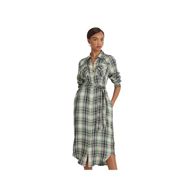 ローレン ラルフローレン LAUREN Ralph Lauren Plaid Twill Shirtdress