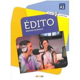 [華通書坊][法語]Edito (A1) - 課本+DVD Braud 9782278083183