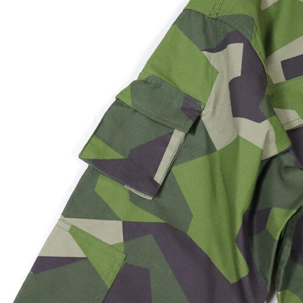 スウェーデン軍BDU（Battle Dress Uniform） M90グリーンカモ ジャケット 復刻 M