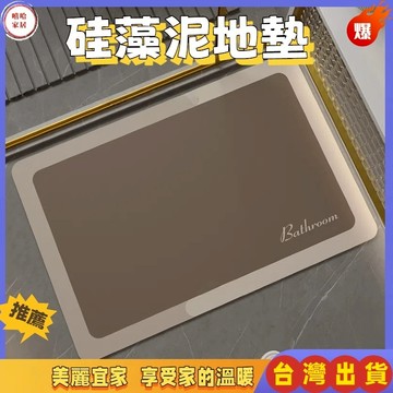 優選🏆矽藻泥地墊軟墊 吸水速幹墊 衛生間門口地墊 衛浴廁所矽藻土 防滑浴室腳墊 踏墊 浴室吸水地墊