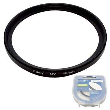 Cuely UV保護鏡/相機濾鏡 附保護盒 46mm  1個  單一商品