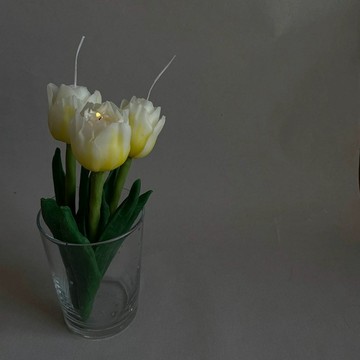 花朵蠟燭 Tulip