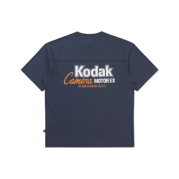 A11 KODAK Apparel 圖案短袖T_藏青