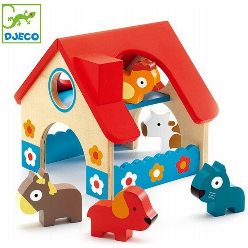 おもちゃ 木製 18ヶ月 ミニファーム 牧場 動物 知育玩具 ジェコ Djeco ドールハウス 人形遊び 幼児 木のおもちゃ 通販 Lineポイント最大0 5 Get Lineショッピング