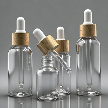 30/50/60ml精油瓶塑料空瓶滴瓶化妝品精華滴管分裝瓶PET塑料藥瓶