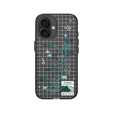 iPhone 16 Clear (相機按鈕) 酷墨灰 - Nature Explorers 自然探索指南 - 探索指南（白天的玉山）