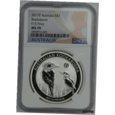 品質保証書付】 アンティークコイン NGC PCGS 2017-P Australian