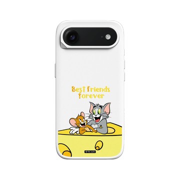 iPhone Air SolidX 白 - 湯姆貓與傑利鼠 Tom and Jerry - Best friends