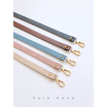 叉子頭層皮龍驤斜背1.8cm包帶