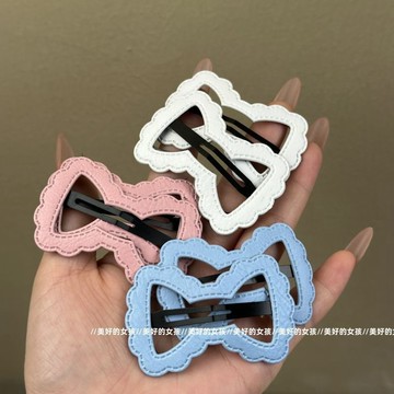 【蜜糖の髮夾】臺灣出貨新款蝴蝶結髮夾百搭可愛甜妹髮夾兒童碎髮夾劉海夾側邊夾bb夾頭飾