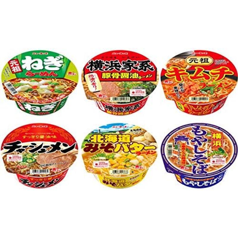 ニュータッチシリーズ カップ麺 6種各2個セット(計12個)