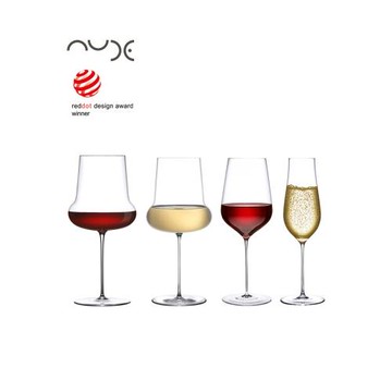 NUDE努德 土耳其進口創意手工制作輕薄葡萄酒杯水杯勃艮第波爾多