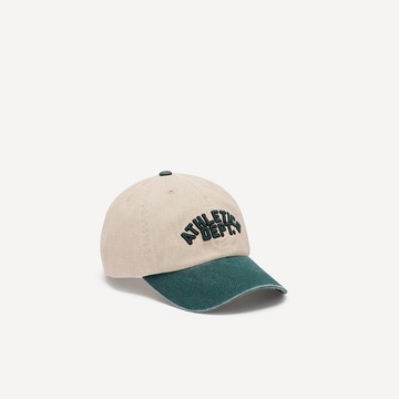 Roots 配件- ATHLETICS DEPT VINTAGE 棒球帽 (深青綠)