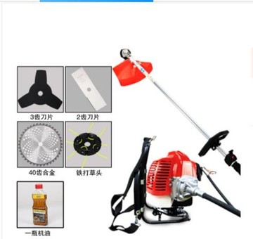 割草機拓豐四沖程背負式側掛汽油割草機割灌機收割機除草機割稻機LX220v