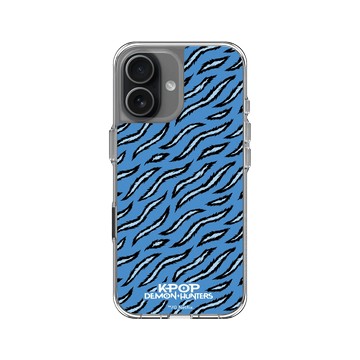 iPhone 17 Clear Case（相機按鈕） 透明 - Kpop 獵魔女團 - 老虎斑紋