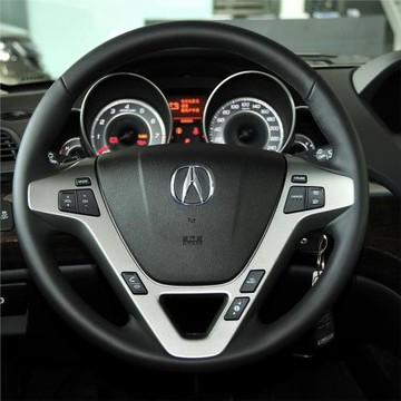 專用于07－13款謳歌MDX專車專用手縫真皮全包款防滑方向盤套把套