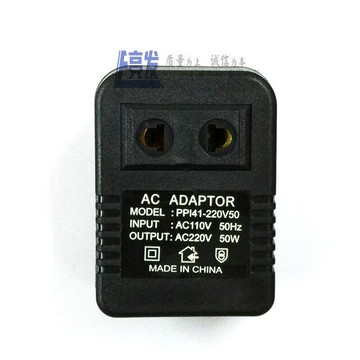 美規電壓轉換器220V轉110V美國電器制氧機110變220V電源變壓器50w【宜家良品百貨】