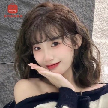 免運/公司貨 假髮 短卷發假發蛋蛋水波紋卷女全頭套自然蓬松全真發韓式立體修飾臉型 可開發票 全館五折 工廠現貨直銷 新品特價 d1115