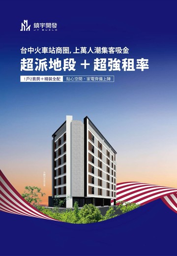 火車站前三角窗黃金店面~預售｜台中市東區和平街