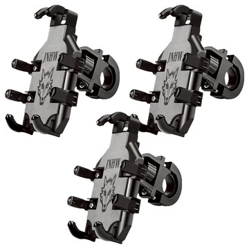 JNHW 八爪狼手機架 腳踏車款 3個  黑色  單一商品