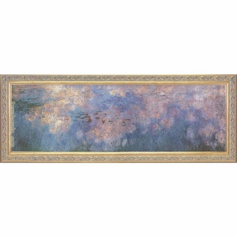クロード・モネ 睡蓮、水のエチュード‐雲 オランジュリー美術館