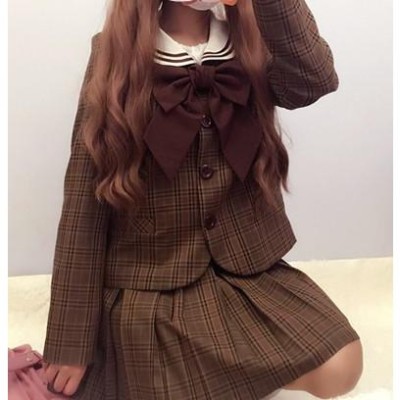 ロリータ服 Lulu's garden 制服風 セーラージャケット リボン 制服