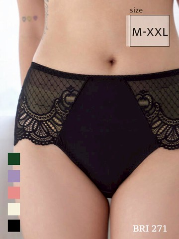 BRI271 塑脂BOBO內褲單件 5色