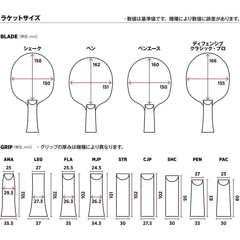 STIGA(スティガ) 卓球 ラケット カーボネード 45 中国式ペングリップ