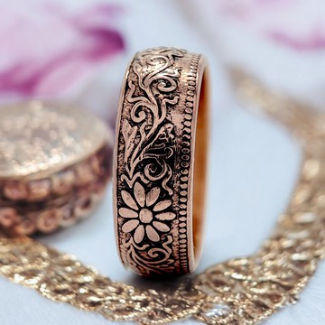 日本錢幣戒指 一錢 1927-1938, 日本女戒, 日本男戒