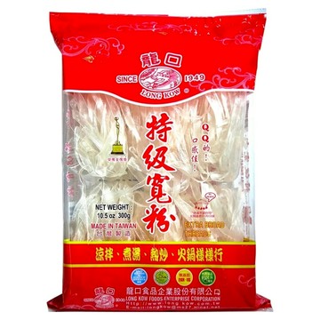 龍口 特級寬粉  世界食品評鑑會金牌獎  台灣製造  300g  1包