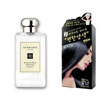 【ORIKS】Pyeonan 白髮專用5分鐘高效便捷染髮霜25入(5入/盒)+Jo Malone香水100ml-英國梨與小蒼蘭