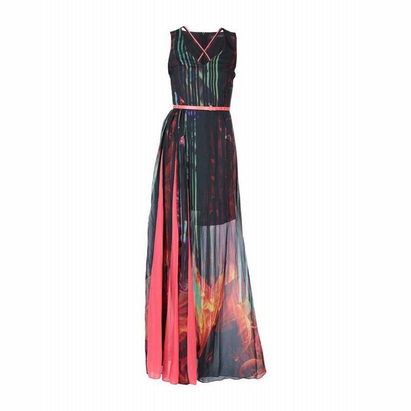 Marciano ロングワンピース ドレス ブラック 40 ポリエステル 100 ロングワンピース ドレス 通販 Lineポイント最大1 0 Get Lineショッピング