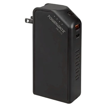 INTOPIC PD&QC 18W快充旅充式行動電源 118.1 x 55.1 x 28.4cm 243g  PW-C112  黑色