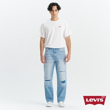 Levi's SILVERTAB銀標系列 男款 WIDE LEG 中腰寬鬆直筒牛仔褲 熱賣單品 002XT-0003