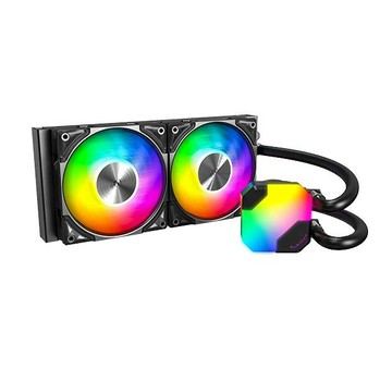 Montech 君主 HyperFlow ARGB 240 水冷散熱器 6年保 CPU風扇