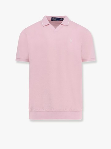 Cotton polo shirt with logo embroidery - POLO RALPH LAUREN - gender_Man