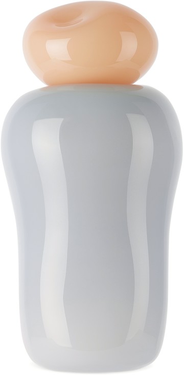 Helle Mardahl 橙色 & 蓝色 Bon Bon 系列 Mega Vase 储物罐