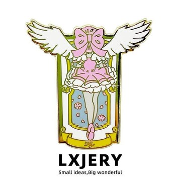 CCS🌸庫洛魔法使 透卡 百變小櫻 木之本櫻 庫洛牌 小櫻 一番賞 LXJERY 百變小櫻庫洛牌胸針 動漫金屬徽章 創