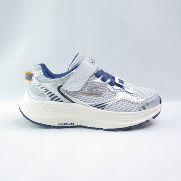 Skechers 買鞋送襪 405039LSLNV 中童鞋 GO RUN CONSISTENT 2.0 銀灰藍