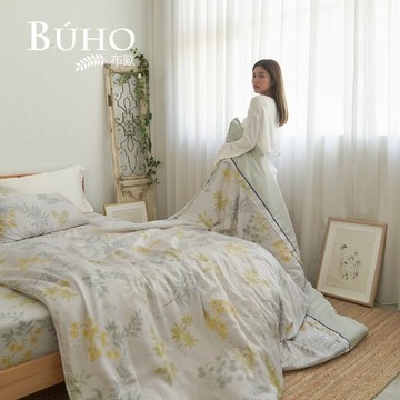 BUHO100%TENCEL純天絲™舖棉兩用被床包組-雙人加大 多款任選 - 亞洲大冒險