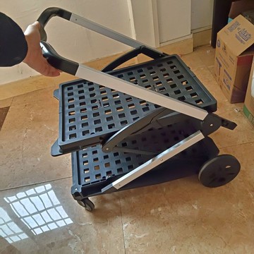 公司貨 免運 戶外野營小推車折疊車露營直播網紅主播徒步便攜手推車工具車音響 快速發貨