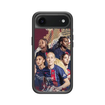 iPhone Air Mod NX -邊框背蓋組合 (相機按鈕) 黑 - PSG - PSG Victory - Squad 1