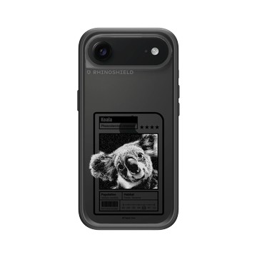 iPhone Air Mod NX -邊框背蓋組合 (相機按鈕) 黑 - RHINOSHIELD X Taipei Zoo - 無尾熊：限量卡牌